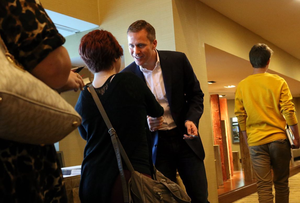 Greitens at Kiwanis prayer breakfast